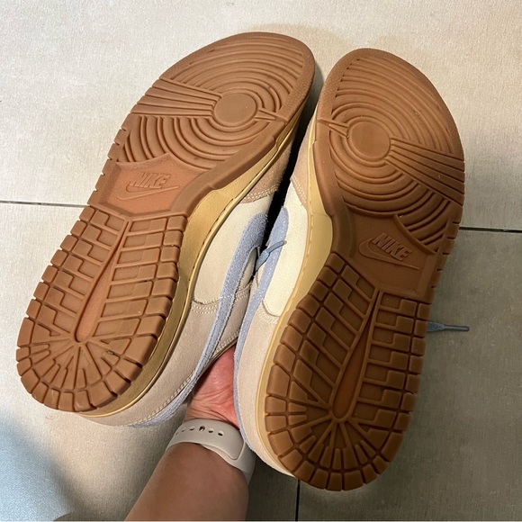 Nike Men's Dunk Low Sanddrift Armory Blue - Picture 10 of 12